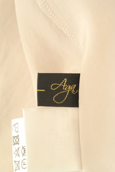 Aga（アーガ）の古着「フィッシュテール光沢ブラウス（ブラウス）」大画像６へ