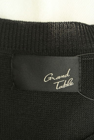GRAND TABLE（グランターブル）の古着「バイカラーワイドニット（ニット）」大画像６へ