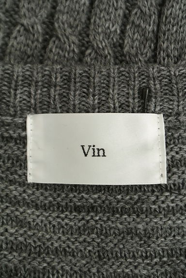 Vin（ヴァン）の古着「ケーブルニット（ニット）」大画像６へ