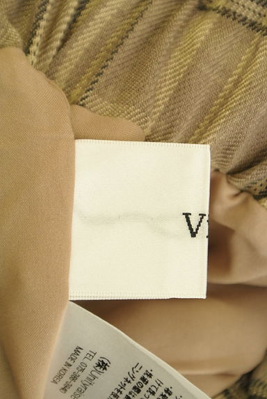 Vin（ヴァン）の古着「ウエストゴムチェック柄ワイドパンツ（パンツ）」大画像６へ