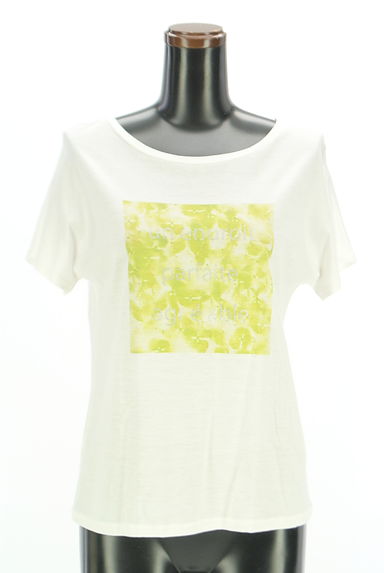 Stola.（ストラ）の古着「ラメロゴプリントTシャツ（Ｔシャツ）」大画像１へ