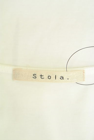 Stola.（ストラ）の古着「前後切替フレンチスリーブTシャツ（Ｔシャツ）」大画像６へ