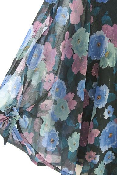 Stola.（ストラ）の古着「花柄シフォンカットソー（カットソー・プルオーバー）」大画像４へ