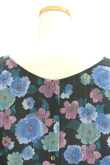 Stola.（ストラ）の古着「花柄シフォンカットソー（カットソー・プルオーバー）」大画像５へ