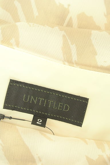 UNTITLED（アンタイトル）ワンピース買取実績のブランドタグ画像