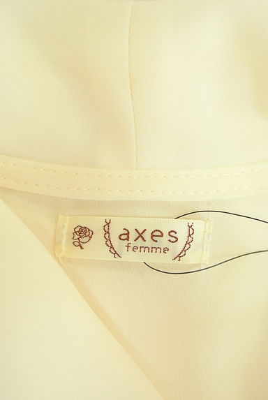 axes femme（アクシーズファム）の古着「ボウタイシフォンブラウス（ブラウス）」大画像６へ