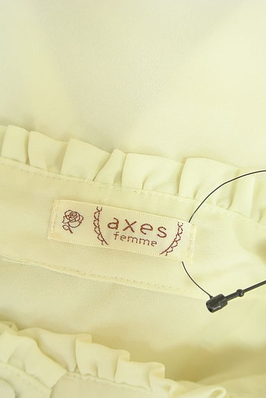 axes femme（アクシーズファム）シャツ買取実績のブランドタグ画像