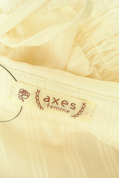 axes femme（アクシーズファム）シャツ買取実績のブランドタグ画像
