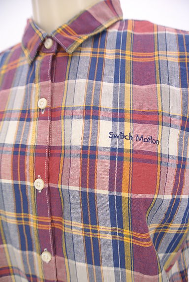 Crocodile（クロコダイル）の古着「Switch Motion ５分袖チェック柄シャツ（カジュアルシャツ）」大画像４へ