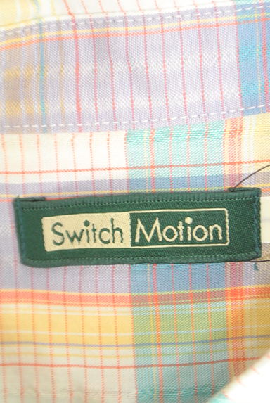 Crocodile（クロコダイル）の古着「Switch Motion ７分袖袖ドロストチェック柄シャツ（カジュアルシャツ）」大画像６へ