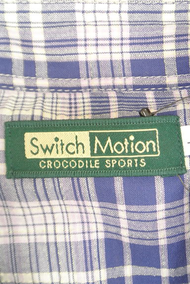 Crocodile（クロコダイル）の古着「Switch Motion ７分袖チェック柄シャツ（カジュアルシャツ）」大画像６へ