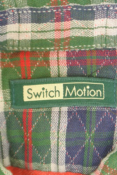Crocodile（クロコダイル）の古着「Switch Motion キルティング織チェック柄シャツ（カジュアルシャツ）」大画像６へ