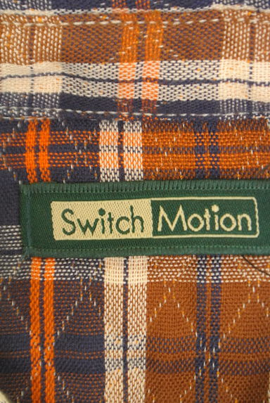 Crocodile（クロコダイル）の古着「Switch Motion キルティング織チェック柄シャツジャケット（カジュアルシャツ）」大画像６へ