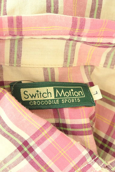 Crocodile（クロコダイル）の古着「SWITCH MOTION CROCODILE チェックシャツ（カジュアルシャツ）」大画像６へ