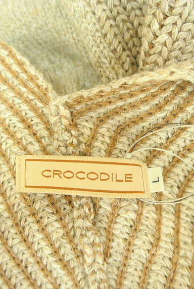 Crocodile（クロコダイル）の古着「袖切替コットンニットカーディガン（カーディガン・ボレロ）」大画像６へ