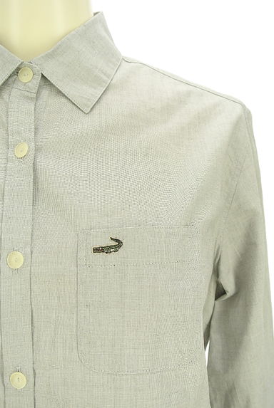 Crocodile（クロコダイル）の古着「ワンポイントコットンシャツ（カジュアルシャツ）」大画像４へ