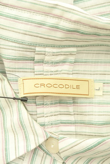 Crocodile（クロコダイル）の古着「ドルマンスリーブシアーブラウス（ブラウス）」大画像６へ