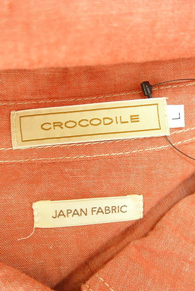 Crocodile（クロコダイル）の古着「七分袖ラウンドヘムシャツ（カジュアルシャツ）」大画像６へ