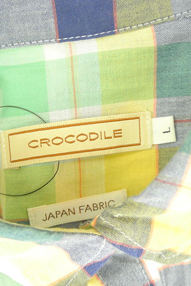 Crocodile（クロコダイル）の古着「サイドタックチェックシャツ（カジュアルシャツ）」大画像６へ