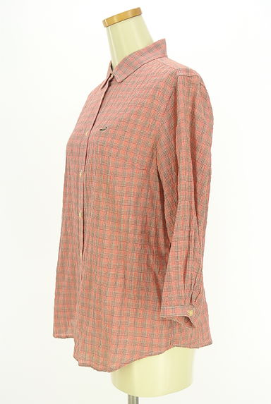 Crocodile（クロコダイル）の古着「チェック柄コットン混シャツ（ブラウス）」大画像３へ