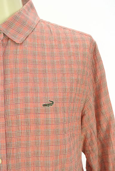 Crocodile（クロコダイル）の古着「チェック柄コットン混シャツ（ブラウス）」大画像４へ