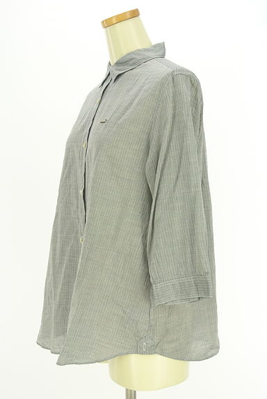 Crocodile（クロコダイル）の古着「2WAY８分袖シャツ（カジュアルシャツ）」大画像３へ
