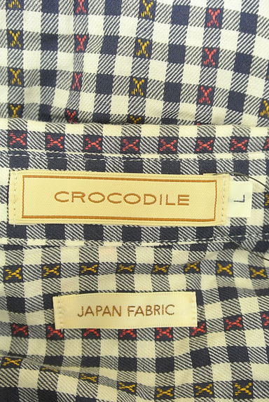 Crocodile（クロコダイル）の古着「ギンガムチェック柄シャツ（カジュアルシャツ）」大画像６へ