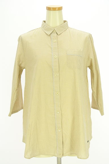 Crocodile（クロコダイル）の古着「２ＷＡＹギンガムチェック柄シャツ（カジュアルシャツ）」大画像１へ
