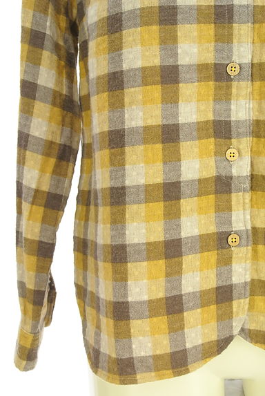 Crocodile（クロコダイル）の古着「チェック×ドットシャツ（カジュアルシャツ）」大画像５へ