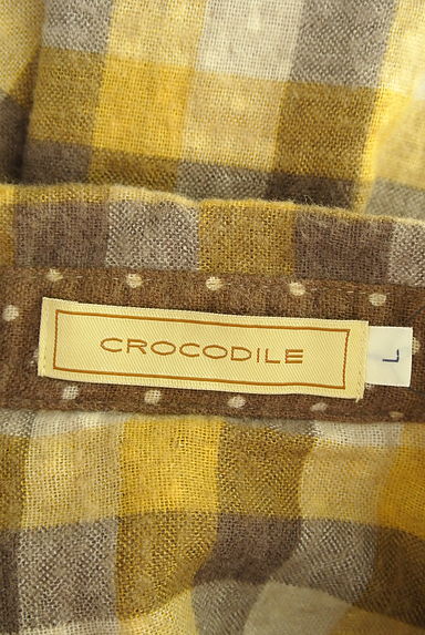 Crocodile（クロコダイル）の古着「チェック×ドットシャツ（カジュアルシャツ）」大画像６へ