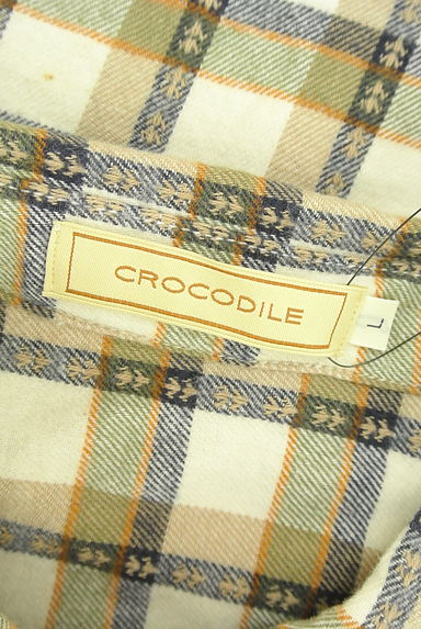 Crocodile（クロコダイル）の古着「チェック柄フランネルシャツ（カジュアルシャツ）」大画像６へ