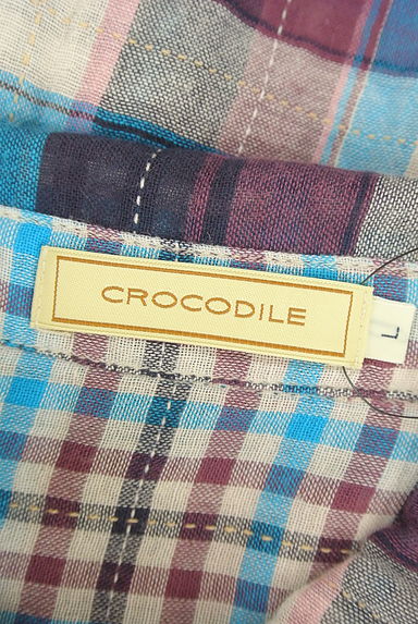 Crocodile（クロコダイル）の古着「チェックシャツ（カジュアルシャツ）」大画像６へ