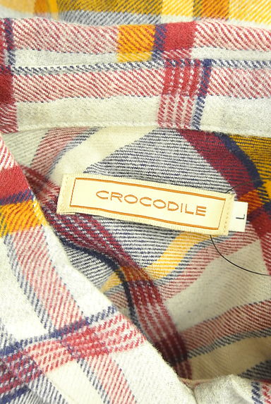 Crocodile（クロコダイル）の古着「チェック柄フランネルシャツ（カジュアルシャツ）」大画像６へ