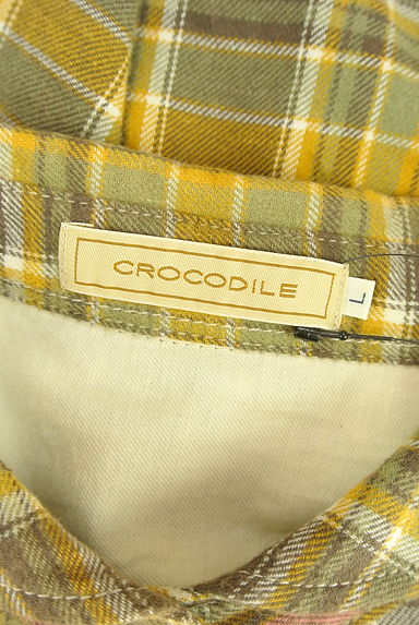 Crocodile（クロコダイル）の古着「チェック柄フランネルシャツ（カジュアルシャツ）」大画像６へ