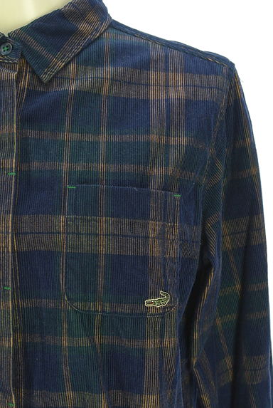 Crocodile（クロコダイル）の古着「チェック柄コーデュロイシャツ（カジュアルシャツ）」大画像４へ