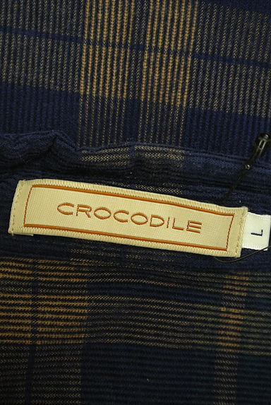 Crocodile（クロコダイル）の古着「チェック柄コーデュロイシャツ（カジュアルシャツ）」大画像６へ