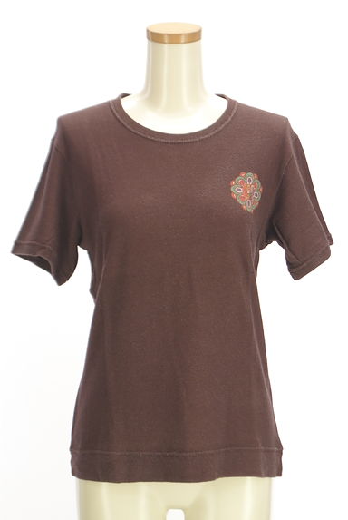 mash mania（マッシュマニア）の古着「エスニックプリント半袖Ｔシャツ（カットソー・プルオーバー）」大画像１へ