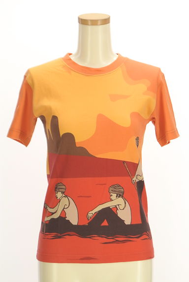 mash mania（マッシュマニア）の古着「ターバン男性プリント半袖Ｔシャツ（カットソー・プルオーバー）」大画像１へ