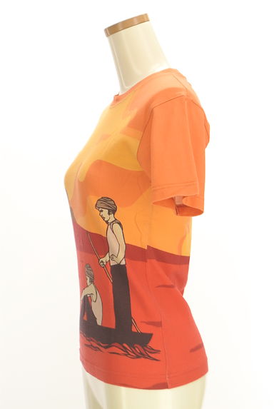 mash mania（マッシュマニア）の古着「ターバン男性プリント半袖Ｔシャツ（カットソー・プルオーバー）」大画像３へ