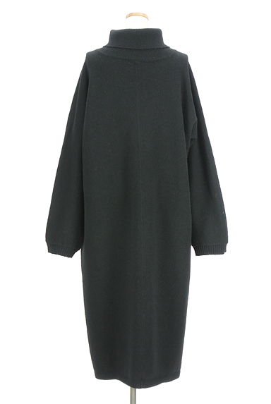 antiqua（アンティカ）の古着「patterntorso フロントスリットロングニット（ニット）」大画像２へ