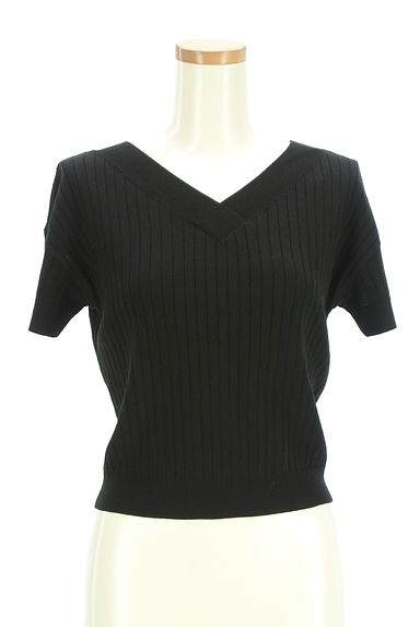 WILLSELECTION（ウィルセレクション）の古着「ビジュー付きサマーリブニット（ニット）」大画像１へ