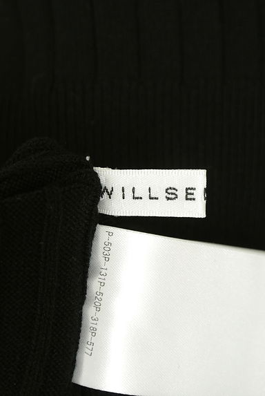 WILLSELECTION（ウィルセレクション）の古着「ビジュー付きサマーリブニット（ニット）」大画像６へ