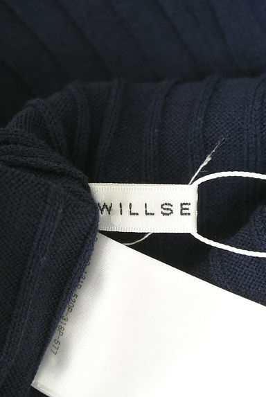WILLSELECTION（ウィルセレクション）の古着「Vネック半袖リブニット（ニット）」大画像６へ