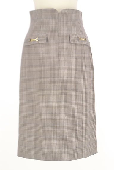 PROPORTION BODY DRESSING（プロポーションボディ ドレッシング）の古着「ハイウエストグレンチェックタイトスカート（スカート）」大画像１へ