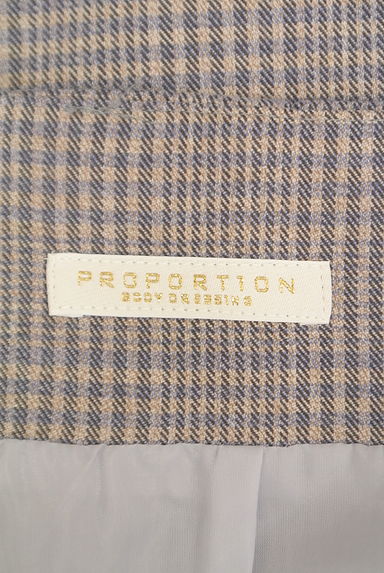 PROPORTION BODY DRESSING（プロポーションボディ ドレッシング）の古着「ハイウエストグレンチェックタイトスカート（スカート）」大画像６へ