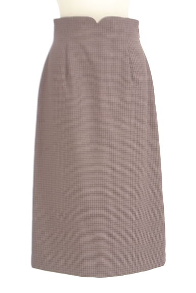 PROPORTION BODY DRESSING（プロポーションボディ ドレッシング）の古着「ハイウエスト膝下チェックスカート（スカート）」大画像１へ