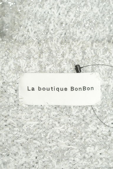 La boutique BonBon（ラブティックボンボン）の古着「ラメニットカーディガン（カーディガン・ボレロ）」大画像６へ