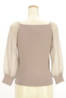 PROPORTION BODY DRESSING（プロポーションボディ ドレッシング）の古着「ニット」後ろ