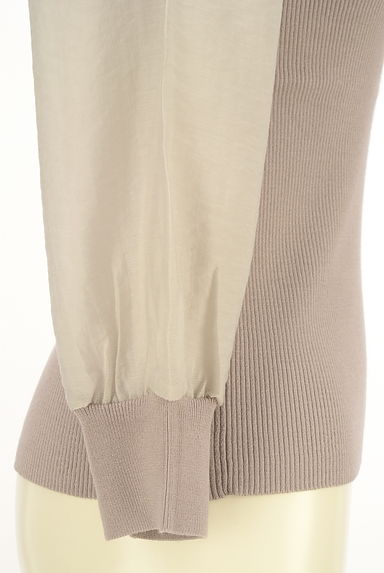 PROPORTION BODY DRESSING（プロポーションボディ ドレッシング）の古着「シアーボリューム袖リブニット（ニット）」大画像５へ