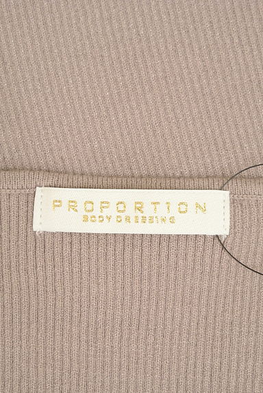 PROPORTION BODY DRESSING（プロポーションボディ ドレッシング）の古着「シアーボリューム袖リブニット（ニット）」大画像６へ
